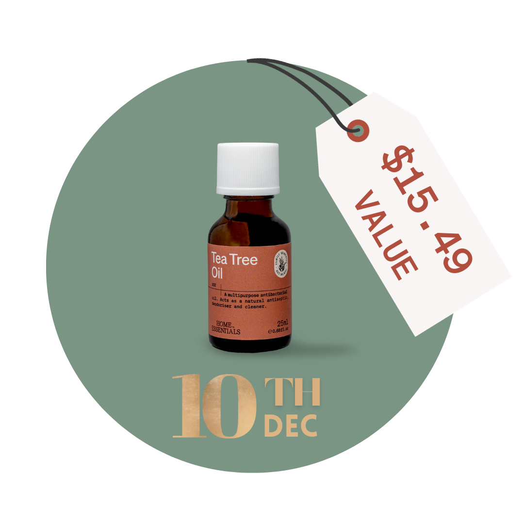 GWP - Free Day 10 Xmas Giveaway (Tea Tree Oil 25ml)