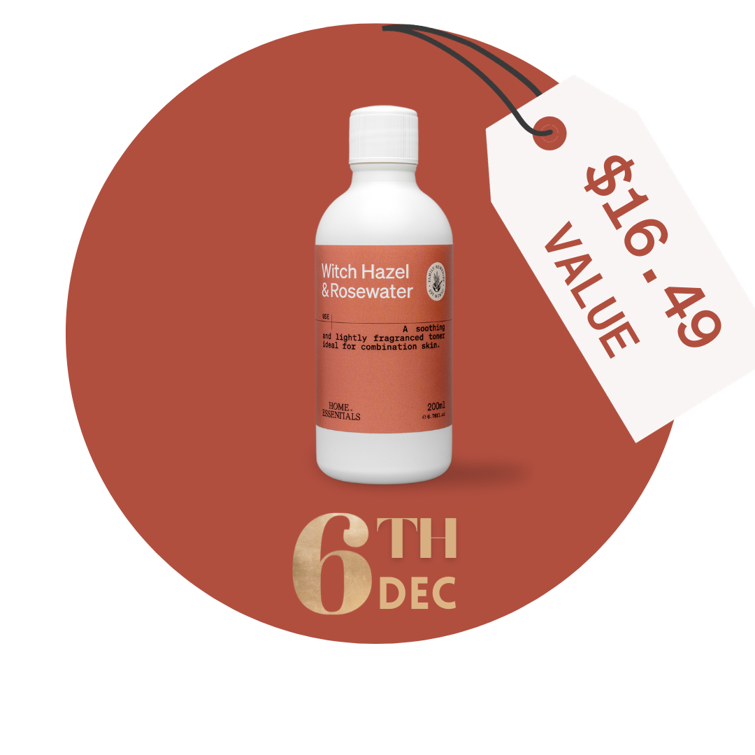 GWP - Free Day 6 Xmas Giveaway (Witch Hazel & Rosewater single item 200ml)