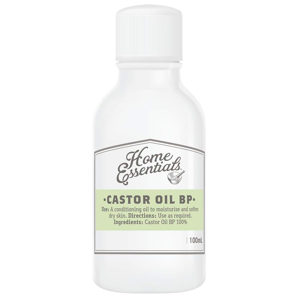 Castor Oil (Pure, Cold-Pressed, Hexane-Free)