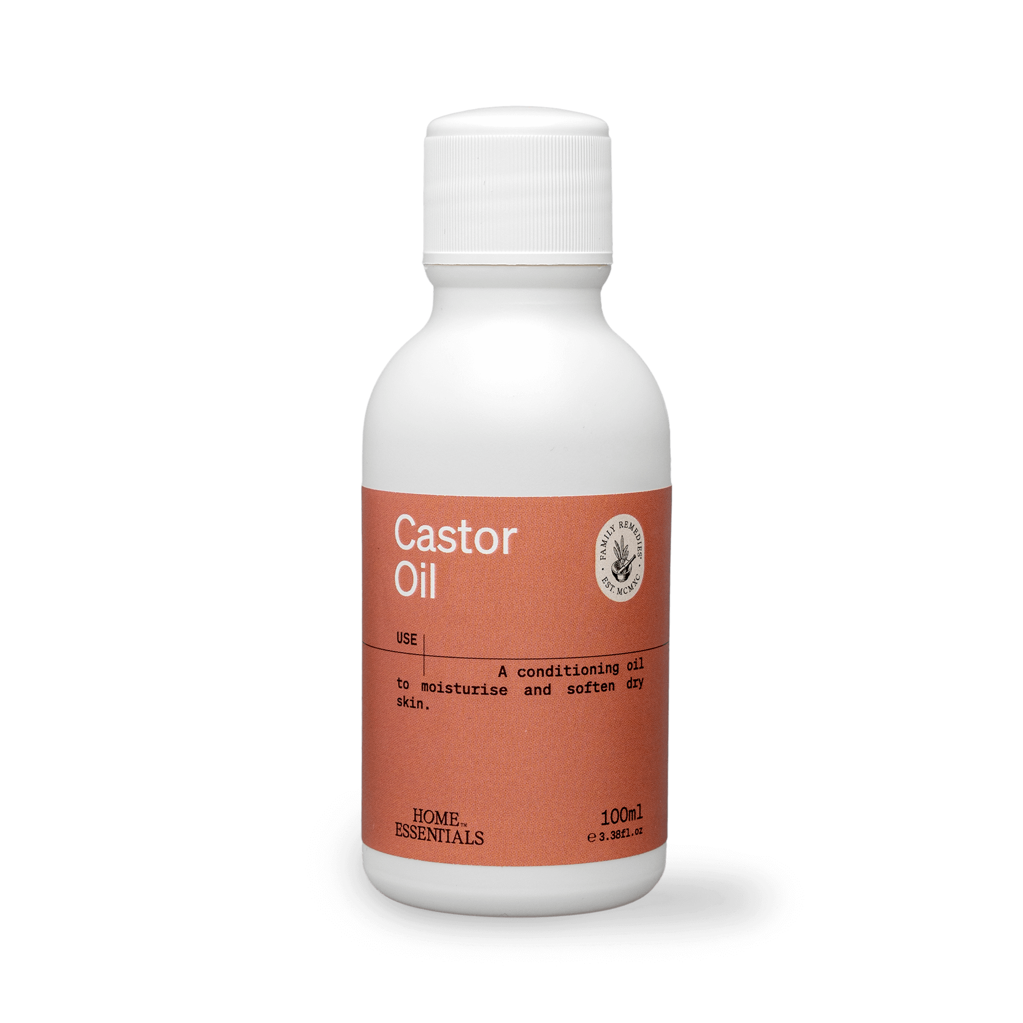 Castor Oil (Pure, Cold-Pressed, Hexane-Free)