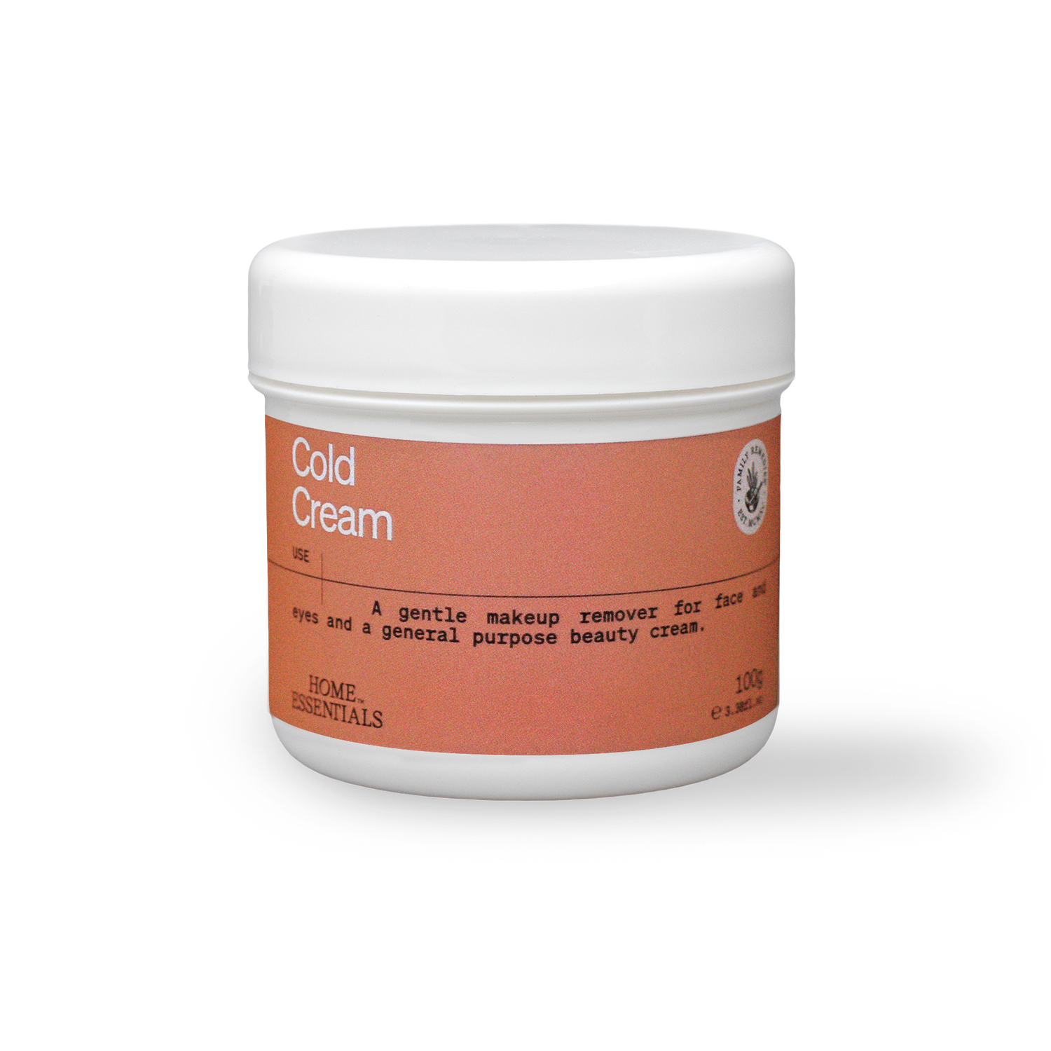 A Front View of the Cold-Cream-Cigalia-100g- pot on white background