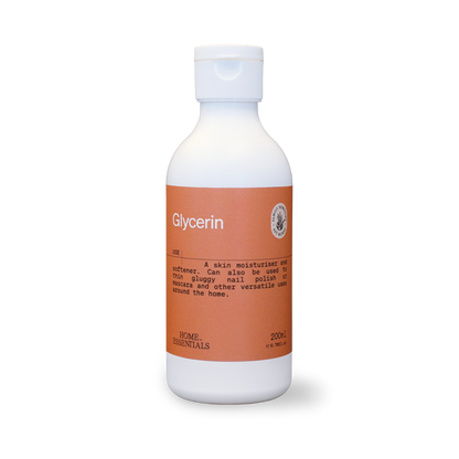 A Front View of the Glycerin 200ml bottle on white background